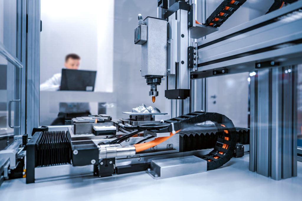macchinario industriale progettazione meccanica laser